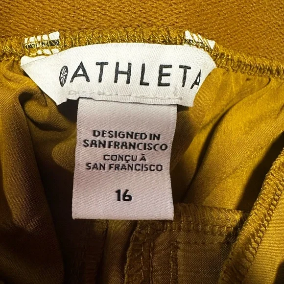 Athleta Vienna Cargo Pant Yellow Brass